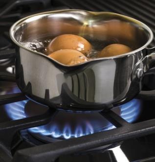 Feature Highlights TRI-RING BURNER Quick go from gentle simmer to rapid