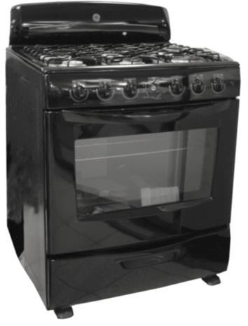 Free-Standing Gas Range Model#: JEG3002NNE Continuous clean oven Electronic and manual light at top 