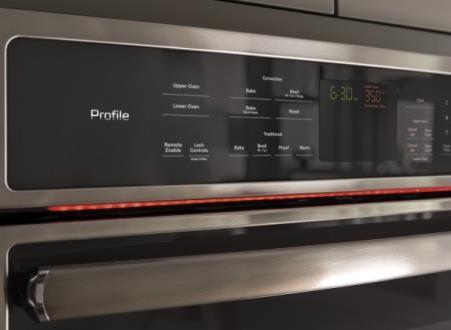 status of your oven with a quick glance at this convenient pulsing light indicating preheating or lit progress bar that