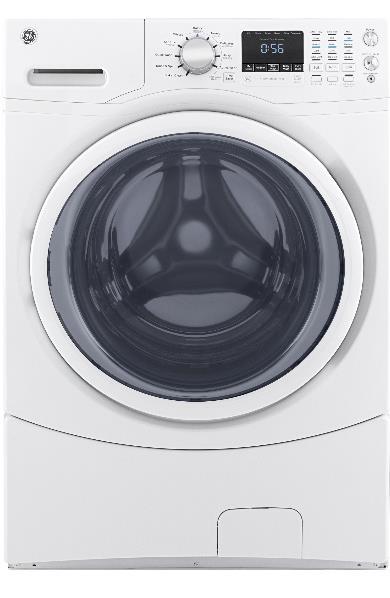 GE 4.5 DOE cu. ft. Capacity Front Load ENERGY STAR Washer Model#: GFW430SSMWW Approx. Product Dimensions (WxHxD) (in.