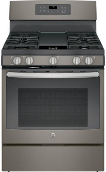 GE 30" Free-Standing Gas Convection Range Model#:JGB700EEJES Approx.Dimensions (WxHxD) (in.