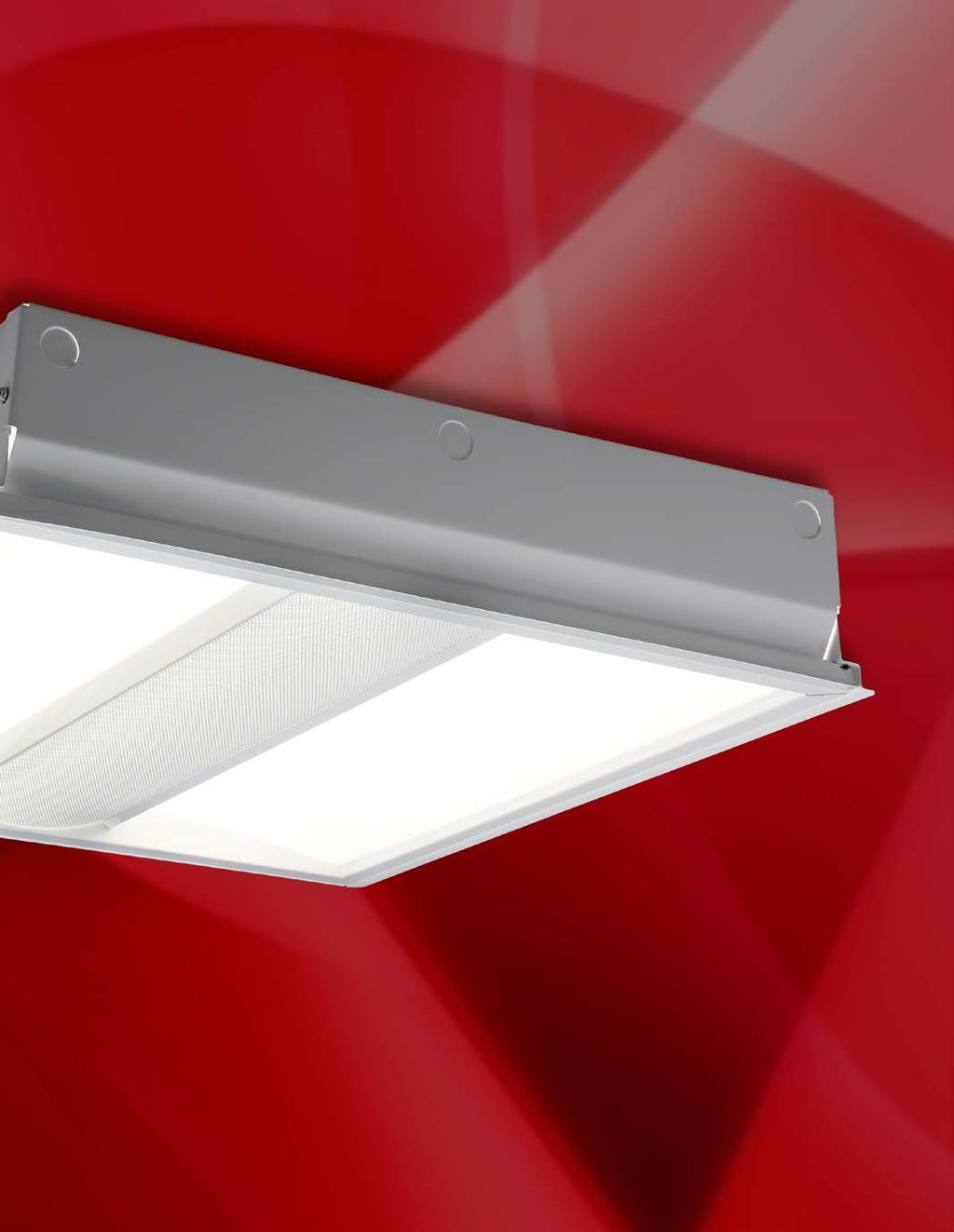 Installs easily in drop ceilings Optional Lutron ecosystem
