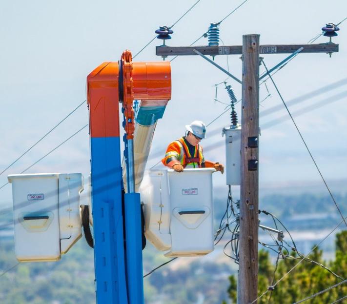 Electric System Hardening In the last five years, PG&E has invested $15 billion to enhance and harden its electric transmission and distribution system assets.