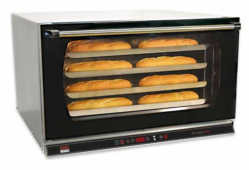 Temperature range between 50-250ºC 72mm height between trays Simple Digital Control Panel stores up to 10 programmes
