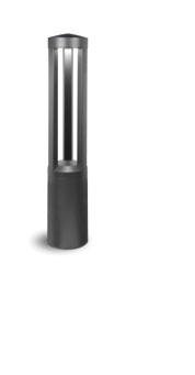 KLOU-IK URBAN BOLLARD LUMINAIRE Conceived to comply with the highest of standards while providing a professional