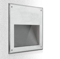 KAMPUS WALL MOUNTED Kampus is a wall-mounted recessed LED luminaire perfect for accentuating walkways, stairs and