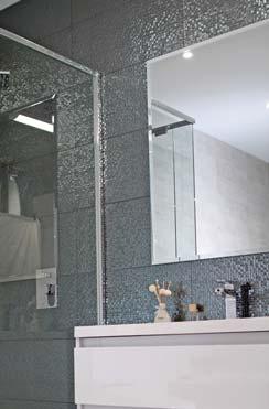 Premium shower mirrors create a spacious and practical addition to a bathroom as a feature