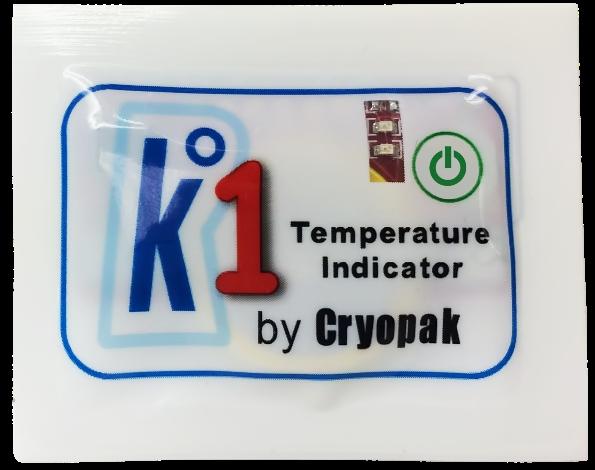 The product code for K1 temperature indicator is identified as K1-1 1 temperature threshold K1-2 2 temperature thresholds K1 is the product name For ease of communication, the dashes within the