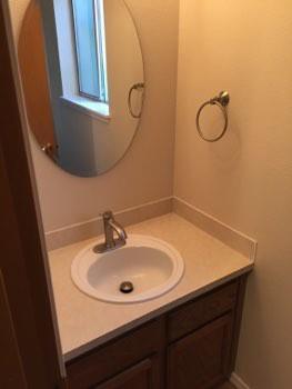 1. Room 1/2 Bathroom Ceiling and walls are in good condition overall. Accessible outlets operate.