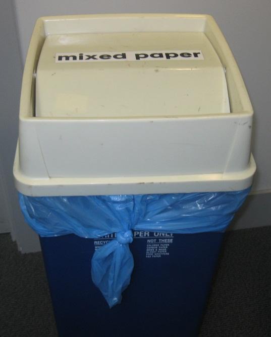 COHEN HALL RECYCLING