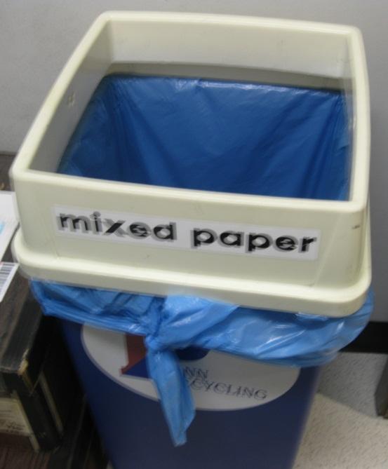 COHEN HALL RECYCLING