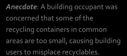 Appendix D illustrates examples of contamination encountered in trash and recycling containers.