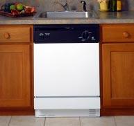 upper rack Deluxe lower rack Deluxe silverware basket PermaTuf Tub Note: Undersink dishwashers can only be installed under sinks and
