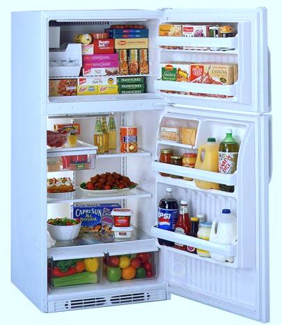 vegetable/fruit crispers Full-width freezer shelf TBX18IIB 18.2 cu. ft.