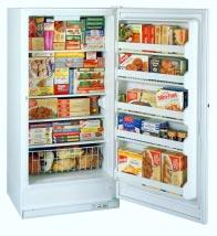UPRIGHT FREEZERS ALL MODELS INCLUDE Cabinet shelves Adjustable temperature control Limited food loss warranty Refrigerated Cabinet Shelves keep items extra cool.