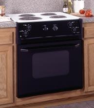 DROP-IN SPACEMAKER RANS: 27" ELECTRIC ALL MODELS INCLUDE Lift-up overhanging porcelain-enameled cooktop One 8" and three 6" plug-in Calrod heating