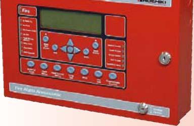 FN-LCD-S SERIAL ANNUNCIATOR UL 864 9th Edition listed 320 character liquid crystal display (8 line x 40 character) Same controls as the FireNET fire panel (Reset, Panel Sounder Silence, Lamp Test,