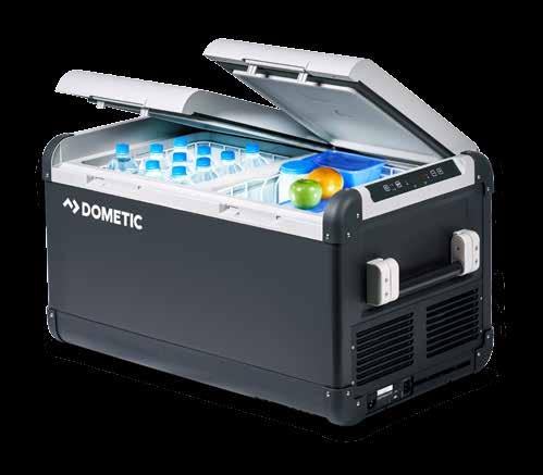 NEW! CFX-75DZW With a freezing temperature all the way down to -8 F, Dometic s CFX series of portable refrigerator-freezers represents another milestone in
