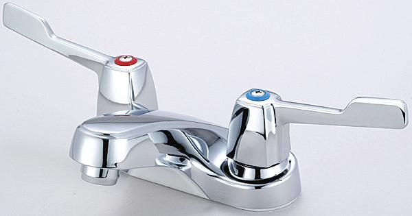 PARTS BREAKDOWN SHEET ELITE TWO HANDLE LAVATORY FAUCET # L-7251 SHOWN ADA Model #: Specific Features: Project Name: Submitted For: Date: ADA Wrist Blade Handles 3-5/8 Reach, 1-1/2 From Deck to