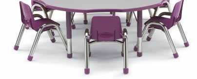 From seating that s scaled down to the dimensions of pre-k students to an ingenious new storage system that simplifies the storage and management of learning aids, to all of the complementary desks
