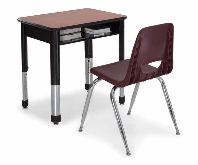 DESKING OVERVIEW DESKING OPTIONS AS VARIED AS CLASSROOMS Optimizing a classroom environment begins with matching the student desks to the curriculum and