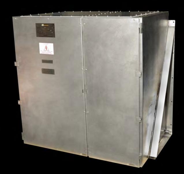 MEIUM & IG VOLTAGE ENCLOSURES BUSBAR BOX This 11kV enclosure is designed to safely carry medium voltage supplies with extreme current loadings in Zone 1 hazardous areas.