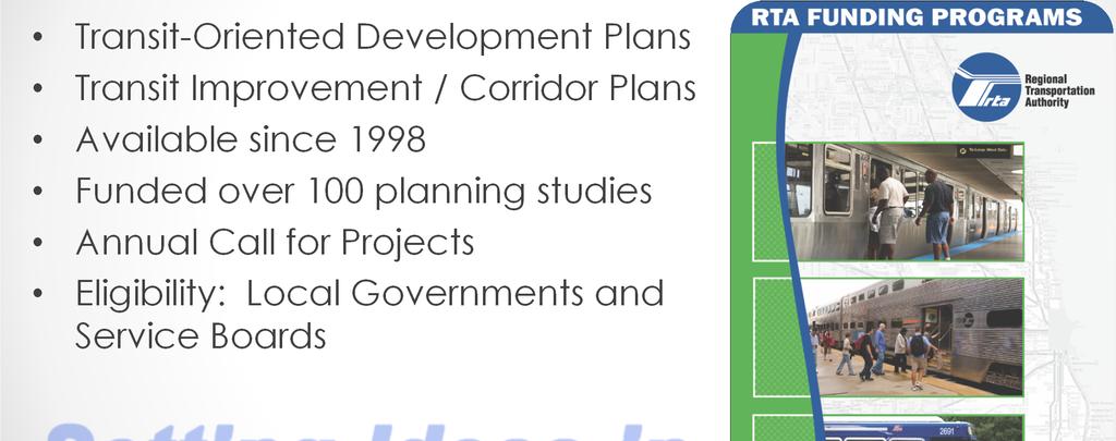 Funding and Technical Support: Community Planning Program