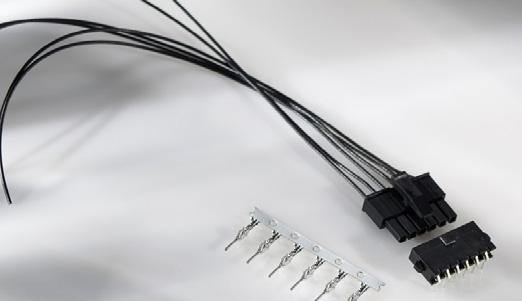 7mm of vertical height, low profile micro MATE-N-LOK connectors excel in small appliance and consumer