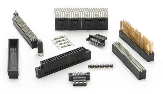 Offering a 3mm centerline, this wire-to-wire and wire-to-board connector system provides positive latching to