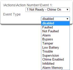See the Action Events Category and Action Event Types table in section A.10 for reference.