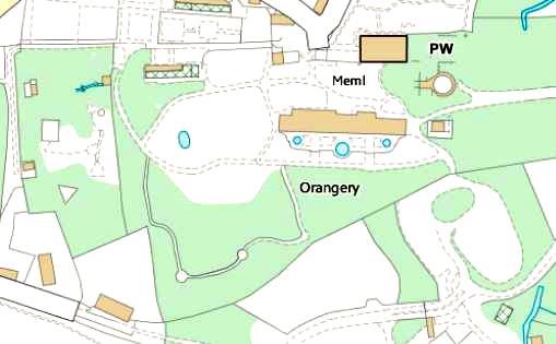 Park Main Entrance 86 Nursery Fain Playground New Pond Park key required for vehicle access Additional map
