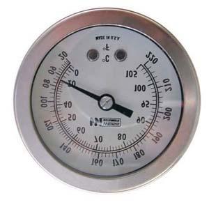 8. TEMPERATURE / PRESSURE GAUGE 954660 THERMOMETER - WEISS 90797