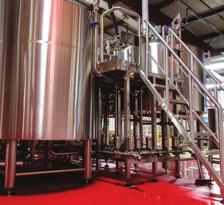 grain out doors 1 x SS lauter rakes and grain out with variable speed control 1 x DOUBLE brew length 316 SS HLT with dual steam jackets 1 x DOUBLE brew length cold liquor tank with dual
