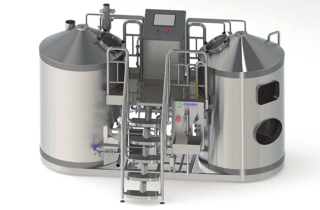 1-15 BBL BREWERIES South Paw San Diego, CA 1 x Direct fired brew kettle/whirlpool vessel with power burner assembly 1 x Combi-tank with mash/lauter &