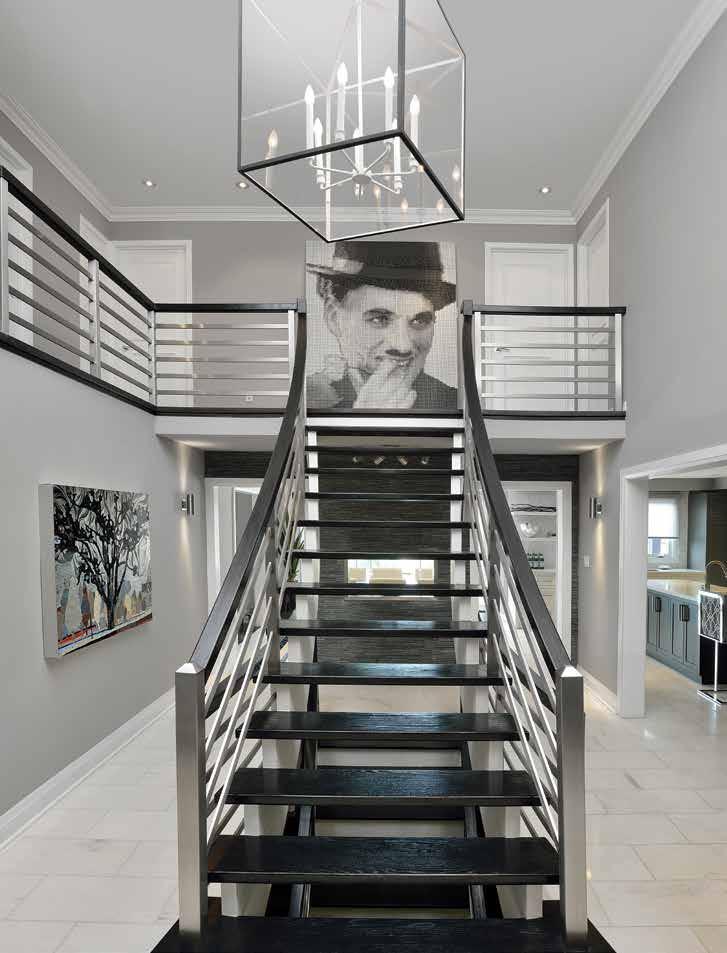 STAIRCASE STATEMENT Stylish redesign of a