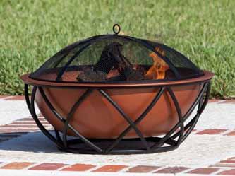 TOP PICK Barzelonia Round copper Look Fire Pit See page 33 #62241 Stainless Steel