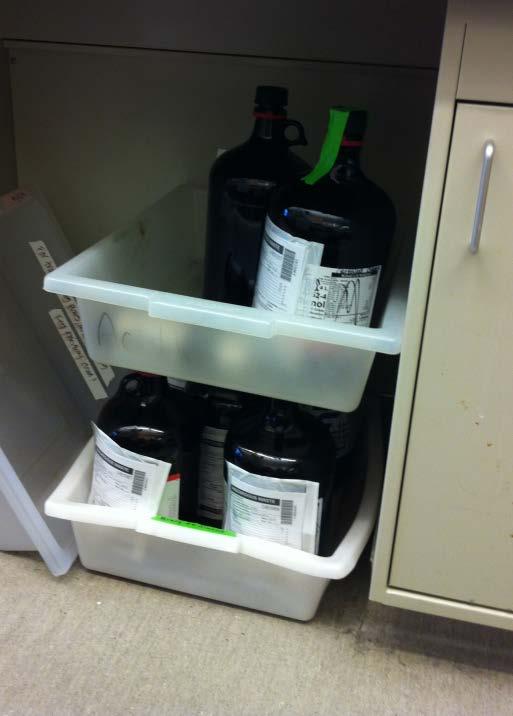 EH&S Announcements Hazardous Waste Chemistry Department Onsite Lab Pack Take chemicals to