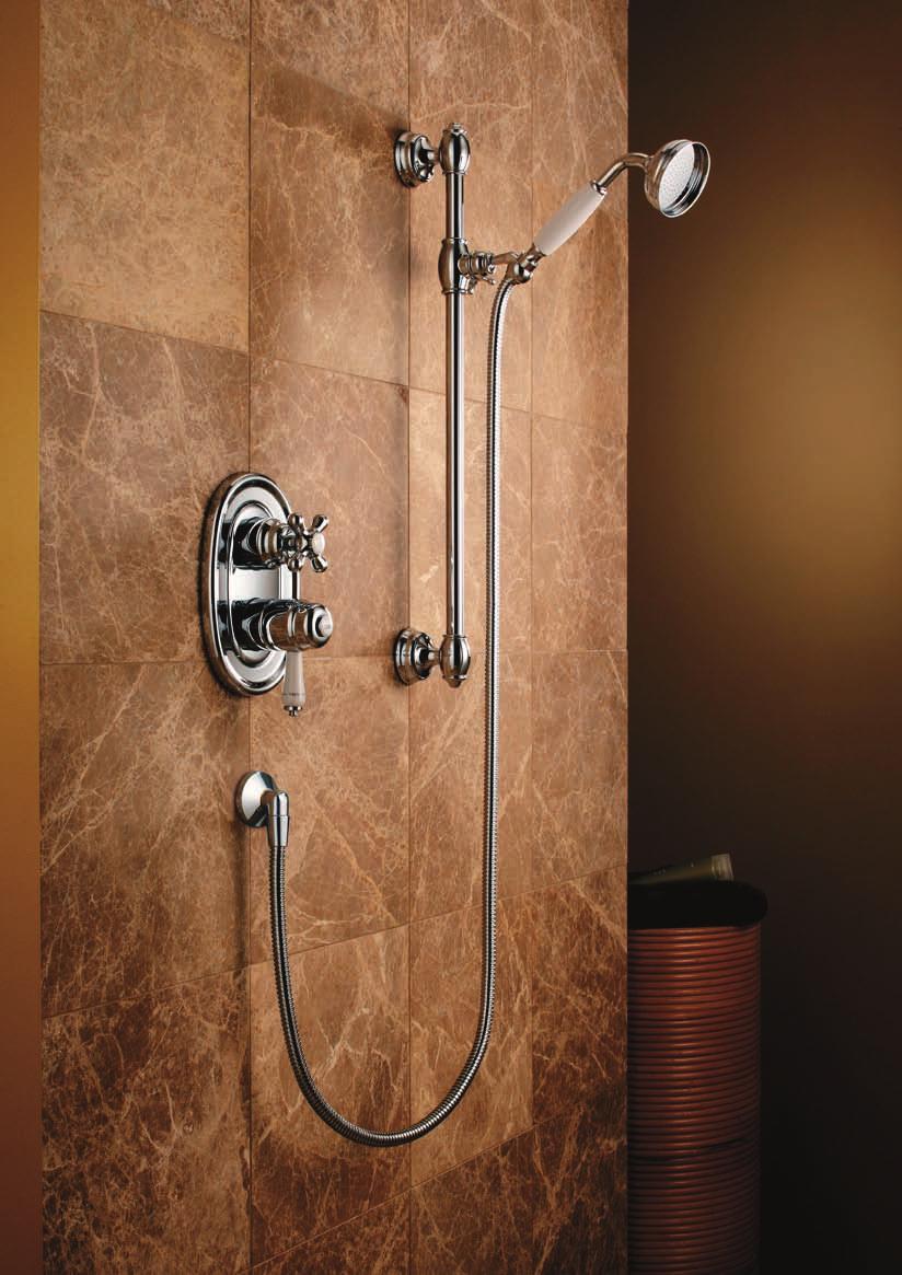 1 Trevi Shower packs - Thermostatic Page 31 Tradition shower packs A shower for traditionalists that combines all the advantages of modern technology with classic style.