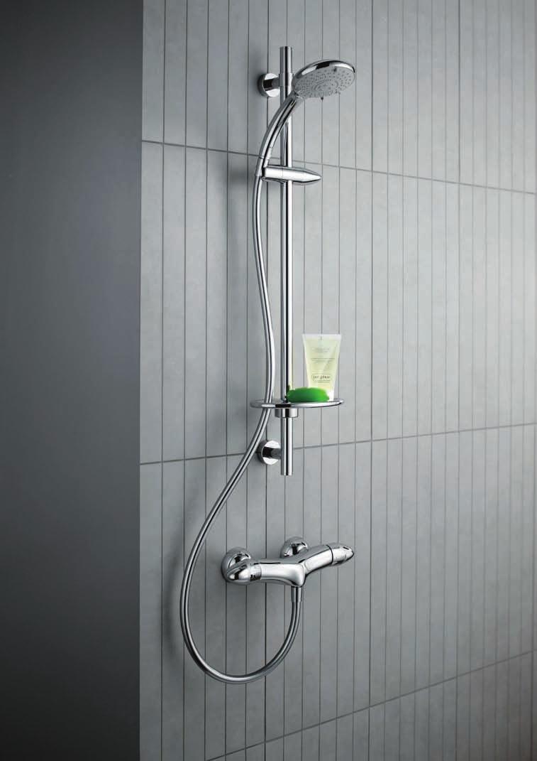 1 Trevi Shower packs - Thermostatic Page 35 Flight shower packs The sleek, ergonomically designed Trevi Flight is a combination of great design