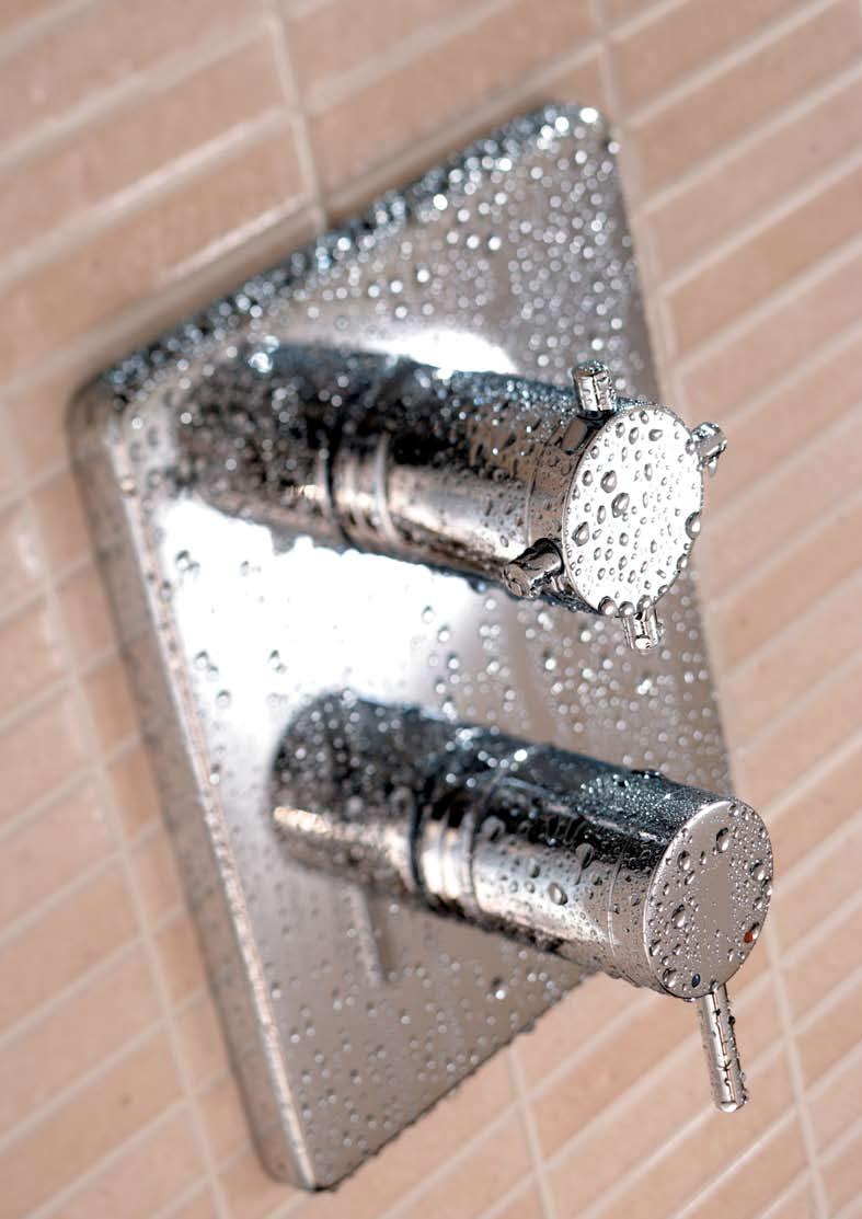 Trevi Shower valves - Thermostatic Page 43 Trevi offer an extensive range of Thermostatic shower valves from the proven Therm