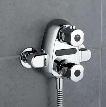 Trevi Shower valves - Thermostatic Page 54 Trevi Shower valves - Thermostatic Page 55 Trevi Therm The contemporary Trevi Therm shower valve is beautifully designed.