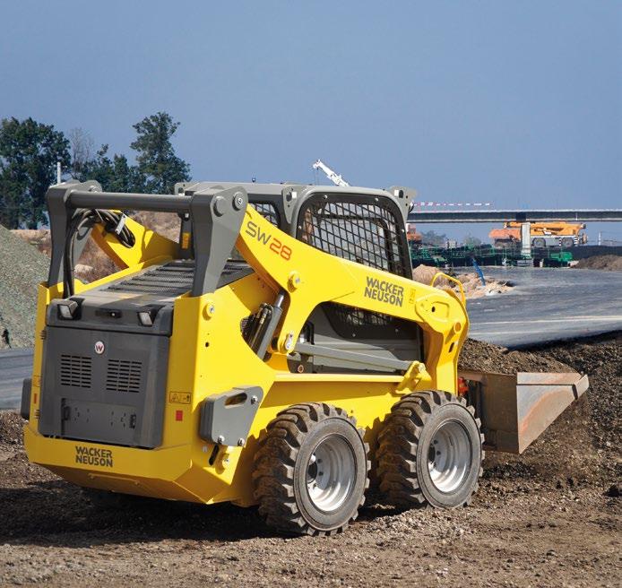 Whatever the load, move it across a muddy job site quickly and easily.