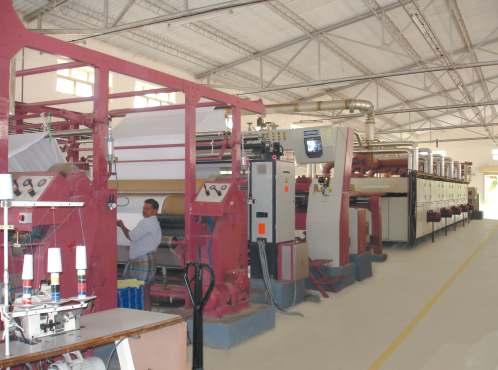 STENTER TECHNICAL DATA Roller Width 1500 mm to 3800 mm Fabric Width 1200 mm to 3600 mm Mangle Two Bowl or Three Bowl Fabric Feeding Draw Nip 1 kw / 1.5 kw Mangle Motor 5.6 / 7.