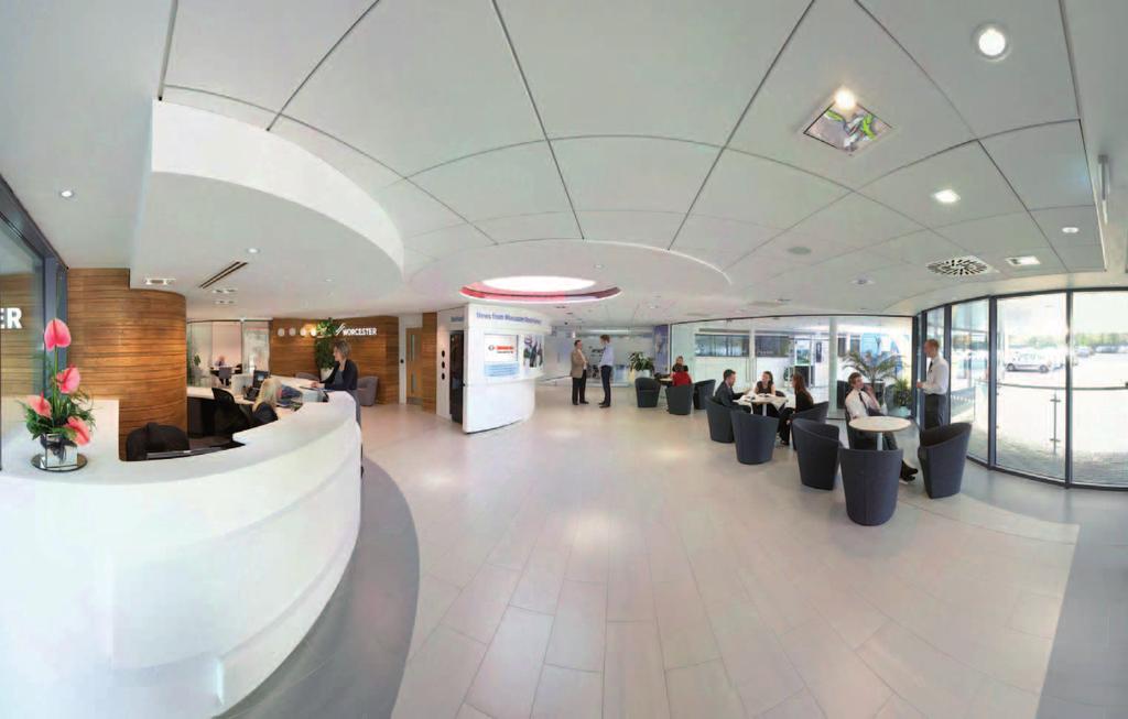 The reception and main entrance at our Worcester headquarters Contents Page At Worcester, we remain keen to embrace new market opportunities and with an increasing number of you now looking to