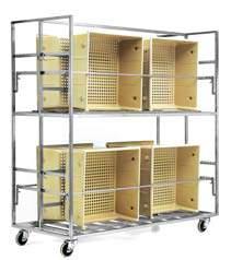 Presentation Rack - Universal 15/Presentation Rack - Universal Highly flexible rack-washing system, suitable for any size small rodent plastic cages, filter tops, stainless steel