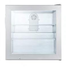 and exterior Frost-Free Freezer SCFU386 DISPLAY FREEZER 24 H x 23 ⅜