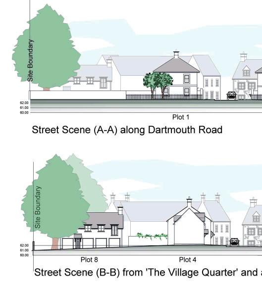 Church Road. This will also provide a safe shared access to the site for pedestrians and cyclists.