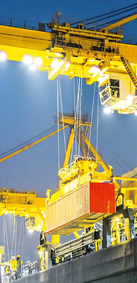 Pilz for a safe crane system Crane systems The safety of personnel and machines is a decisive factor in all crane applications.