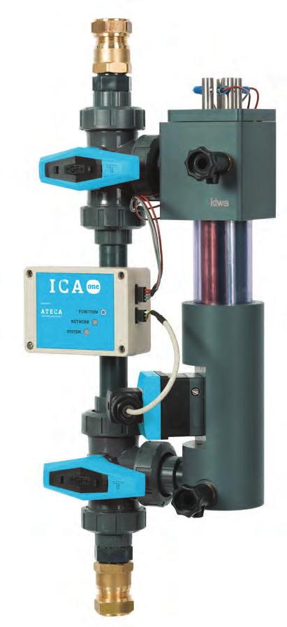 Our ICA Ionisation water treatment system successfully eliminates Legionella bacteria from water. It s a precision controlled process based on the ionisation of copper and silver.
