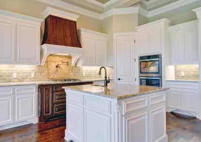 Kitchen Features CEILINGS AND WALLS 10 minimum ceiling
